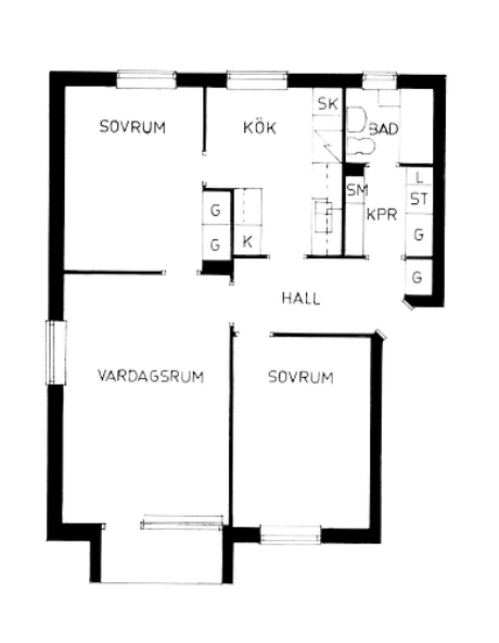 Lägenhetsbyte - Ångermannagatan 106
