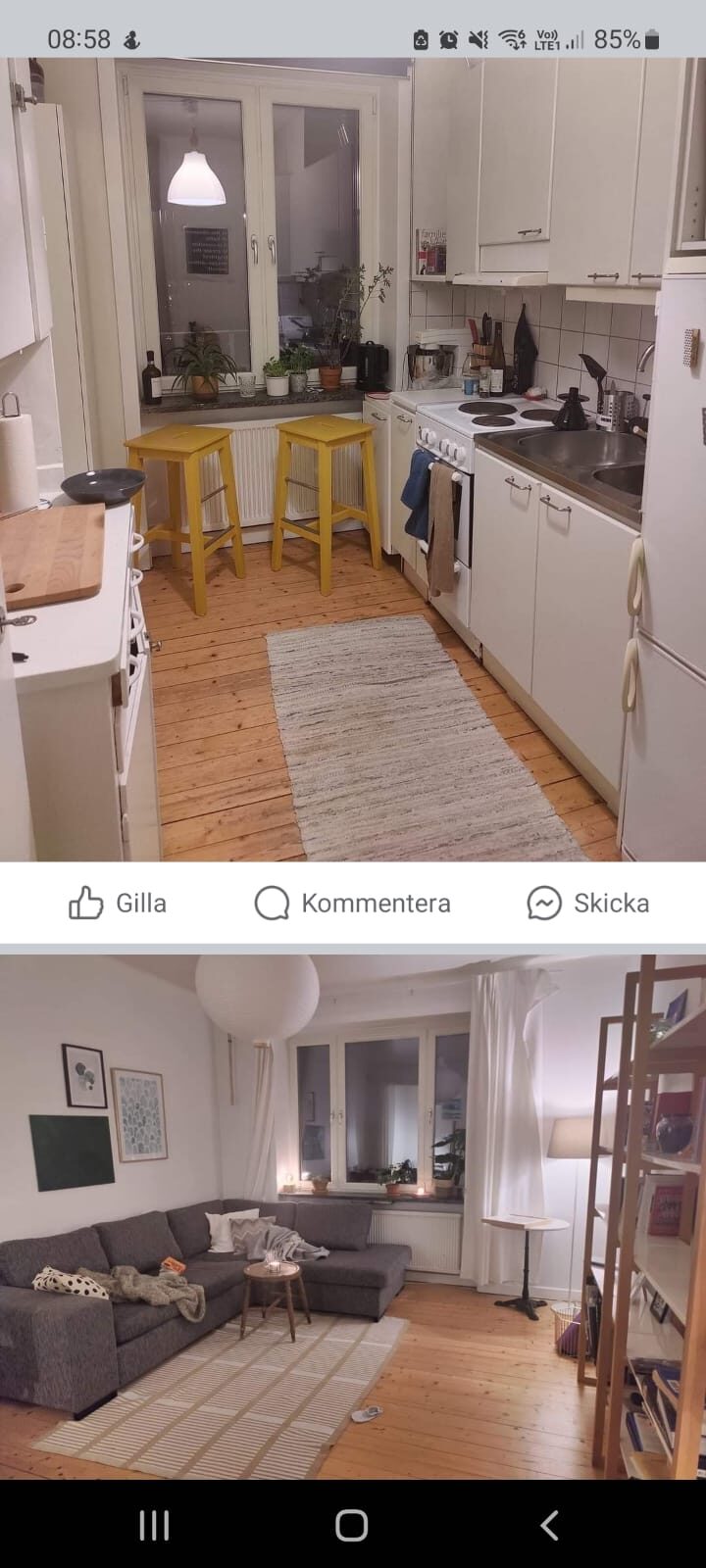 Lägenhetsbyte - Bergsgatan 12B