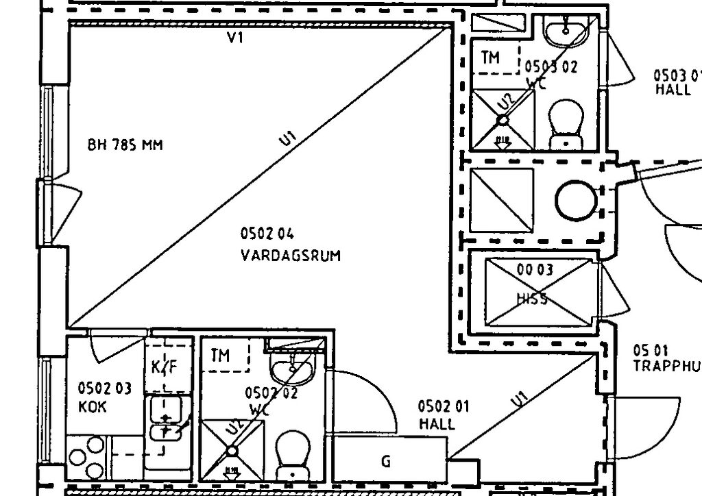 Lägenhetsbyte - Åsögatan 153