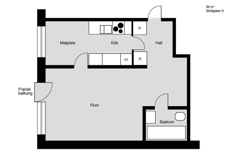 Lägenhetsbyte - Strålgatan 3