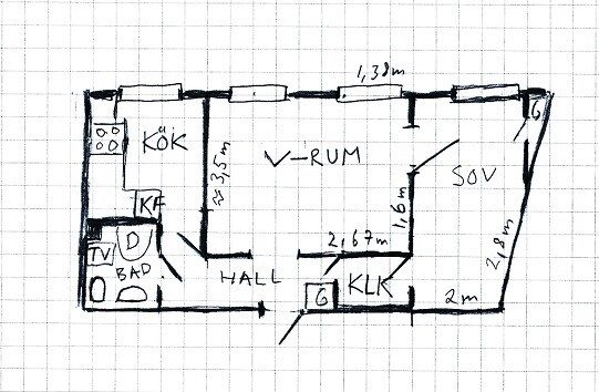 Lägenhetsbyte - Klippgatan 20