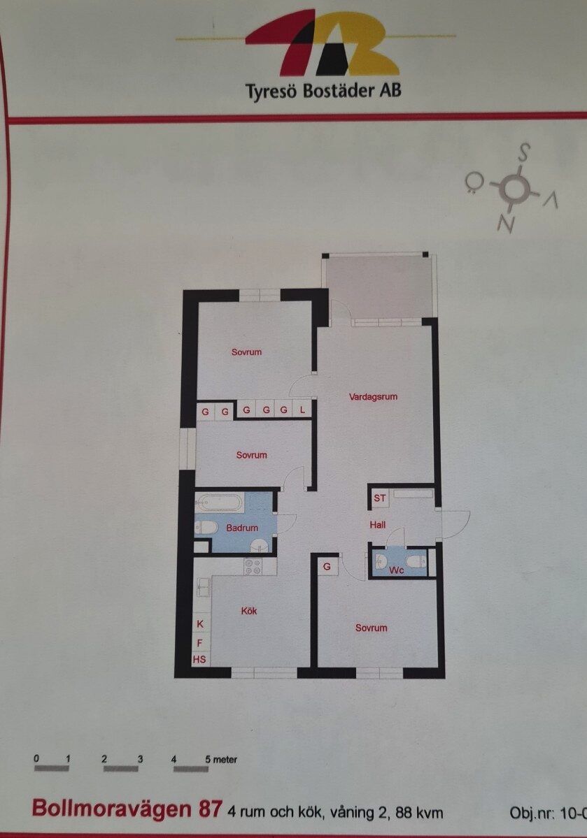 Lägenhetsbyte - Bollmoravägen 87