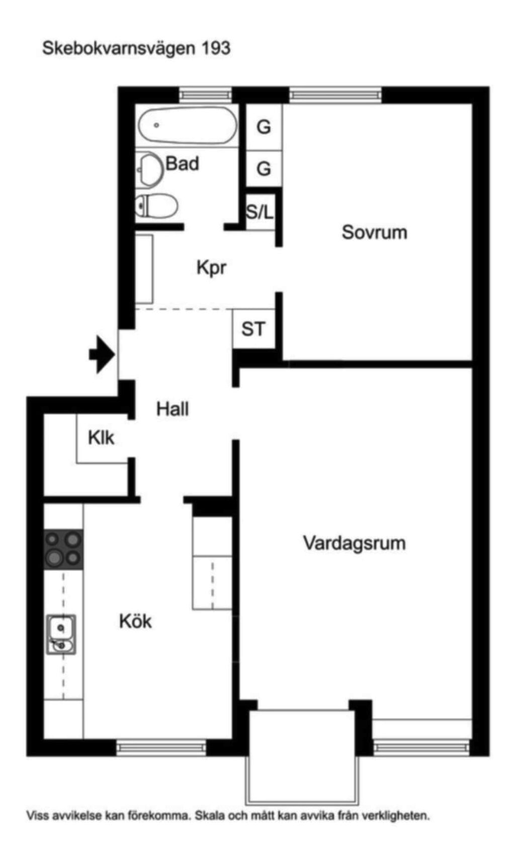 Lägenhetsbyte - Skebokvarnsvägen 193