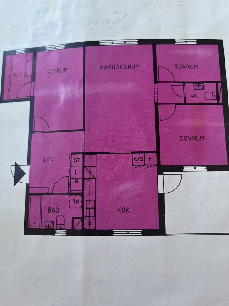 Lägenhetsbyte - Tunvägen 2