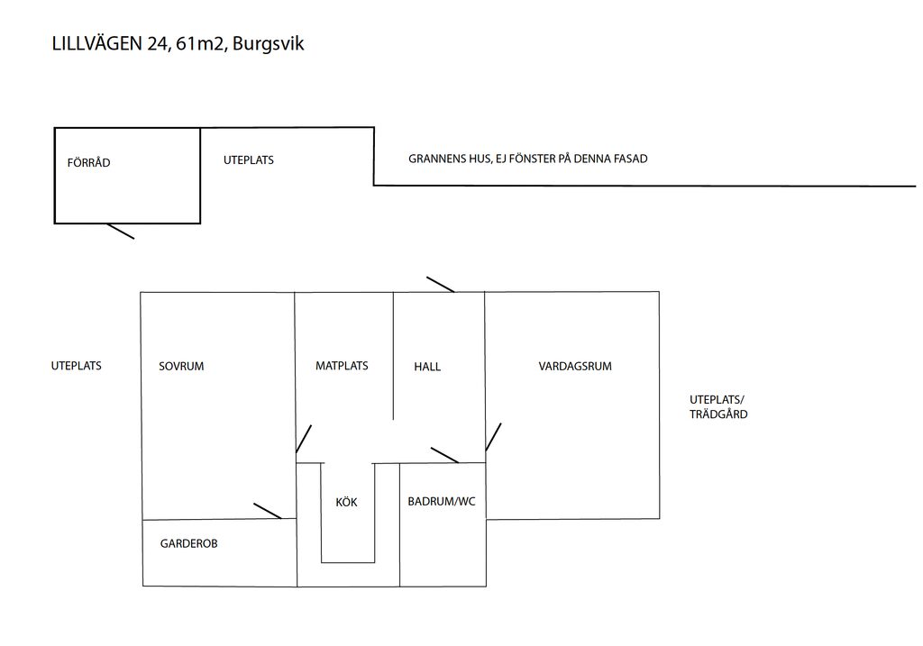 Lägenhetsbyte - Lillvägen 24