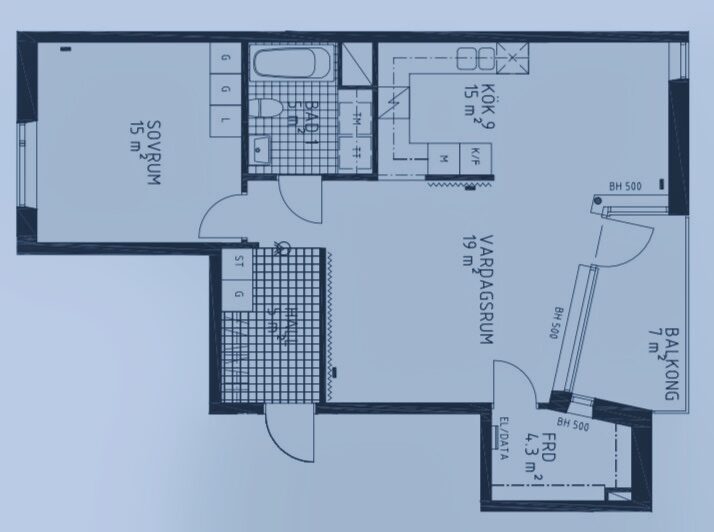 Lägenhetsbyte - Eyvind Johnsons gata 14
