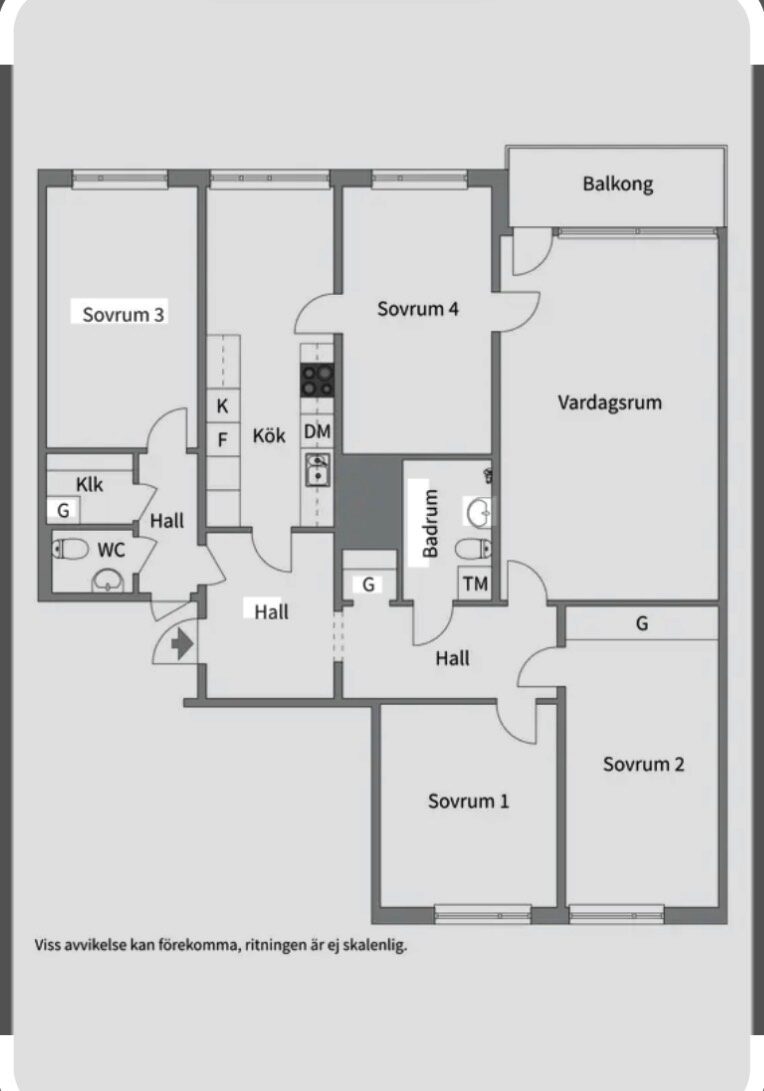 Lägenhetsbyte - Gösta Ekmans väg 31