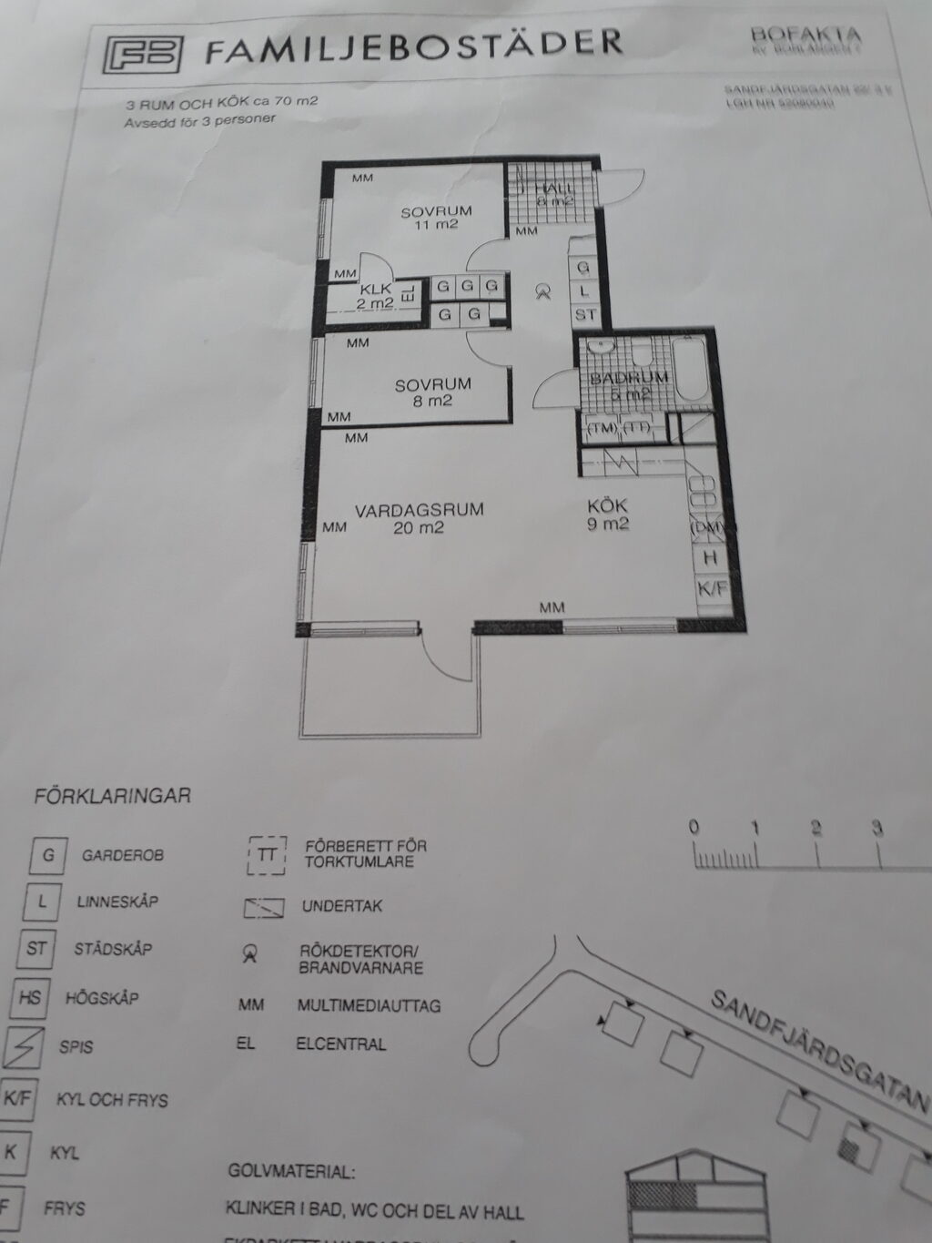 Lägenhetsbyte - Sandfjärdsgatan 22