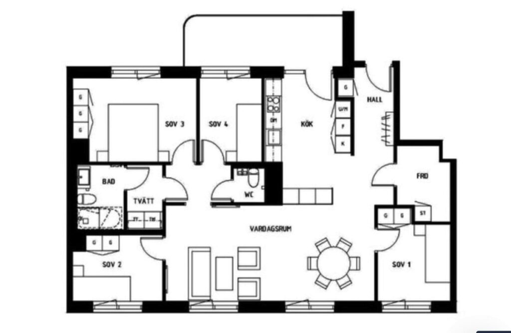 Lägenhetsbyte - Anna Whitlocks Gata 12