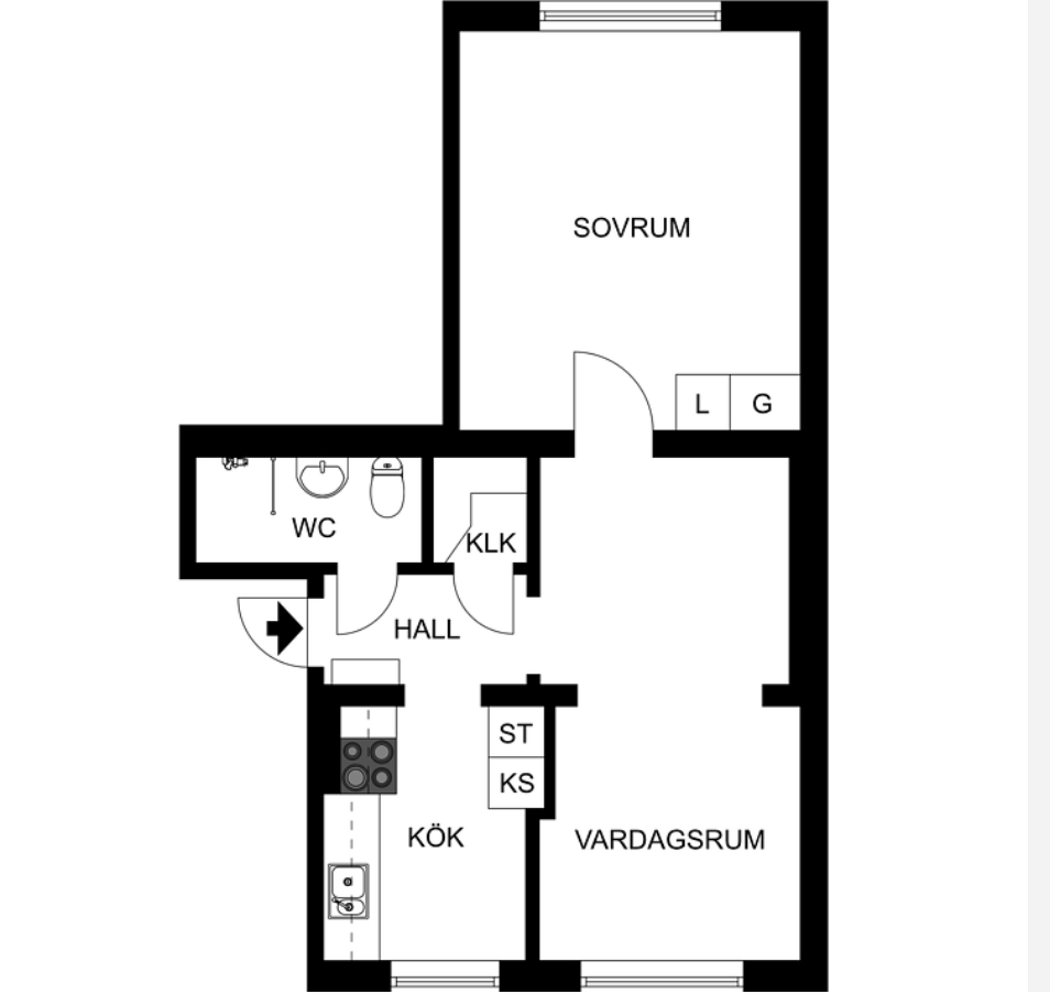 Lägenhetsbyte - Upplandsgatan 14B