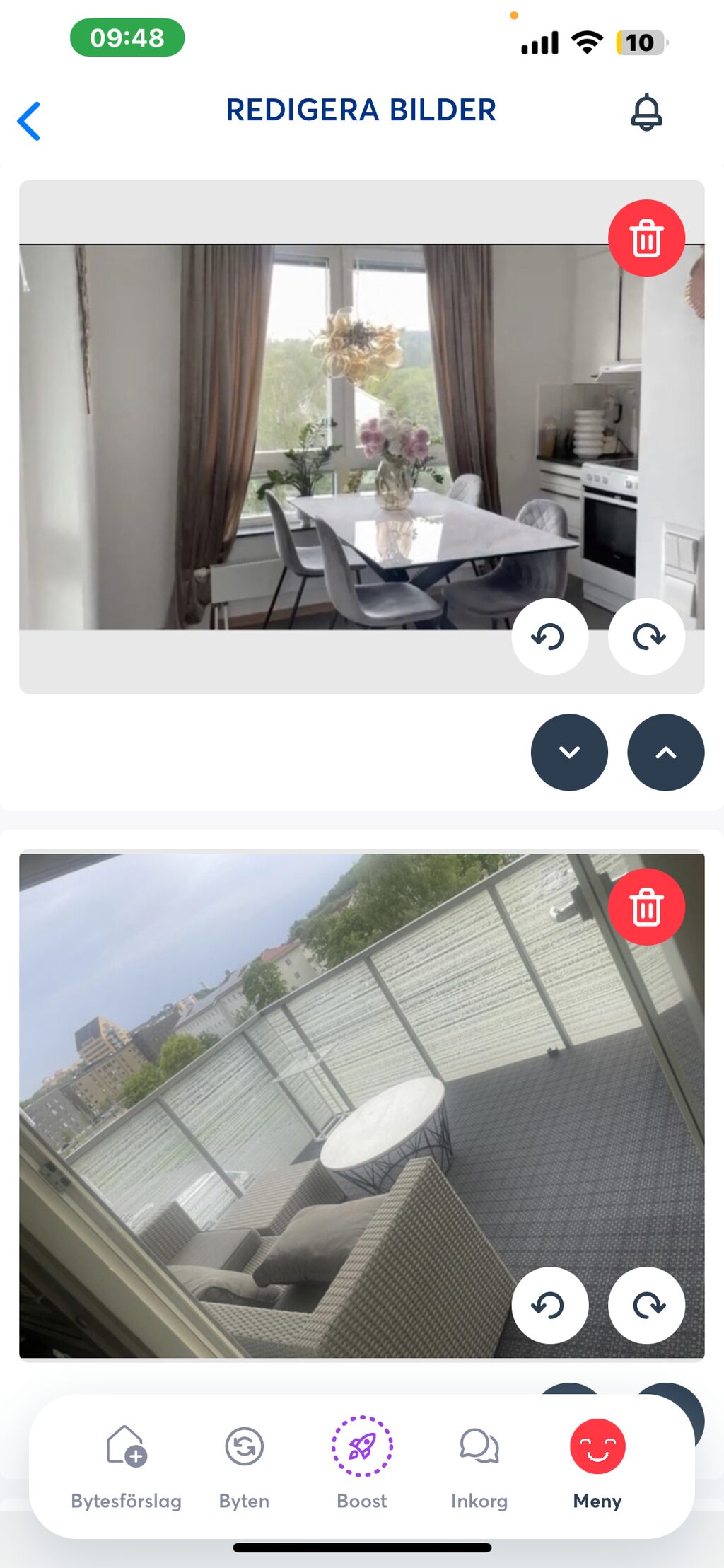 Lägenhetsbyte - Hinderbanan 26