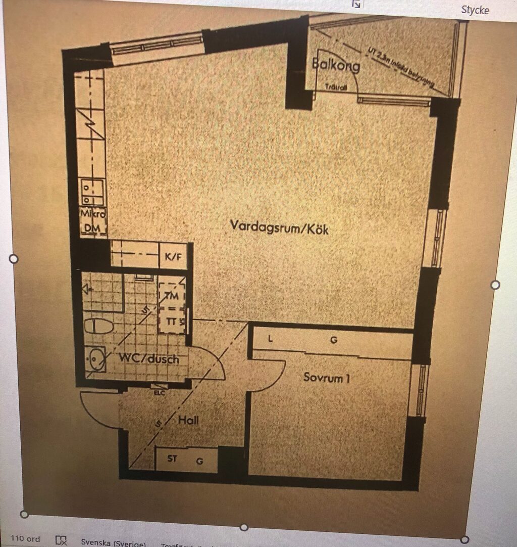 Lägenhetsbyte - Anna Whitlocks Gata 13