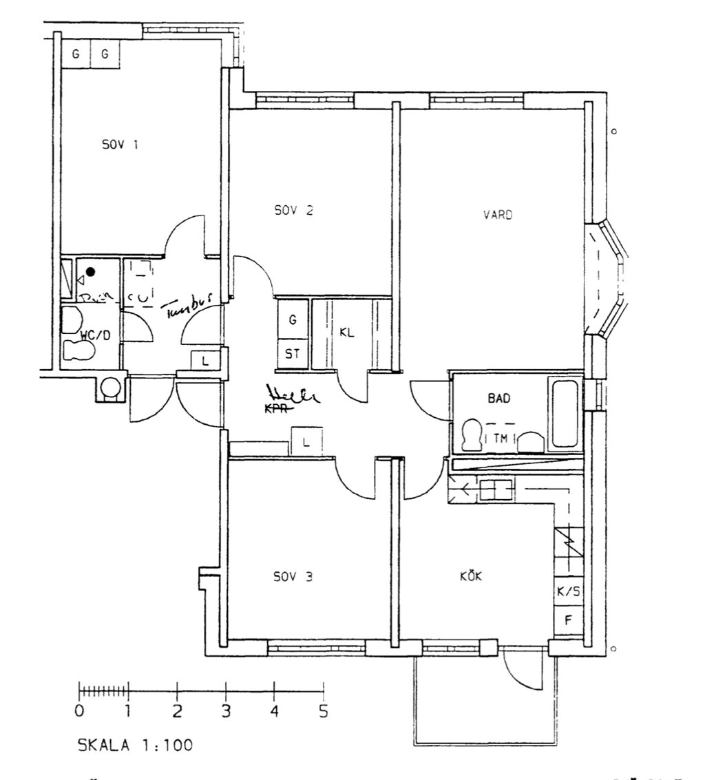Lägenhetsbyte - Sköldgatan