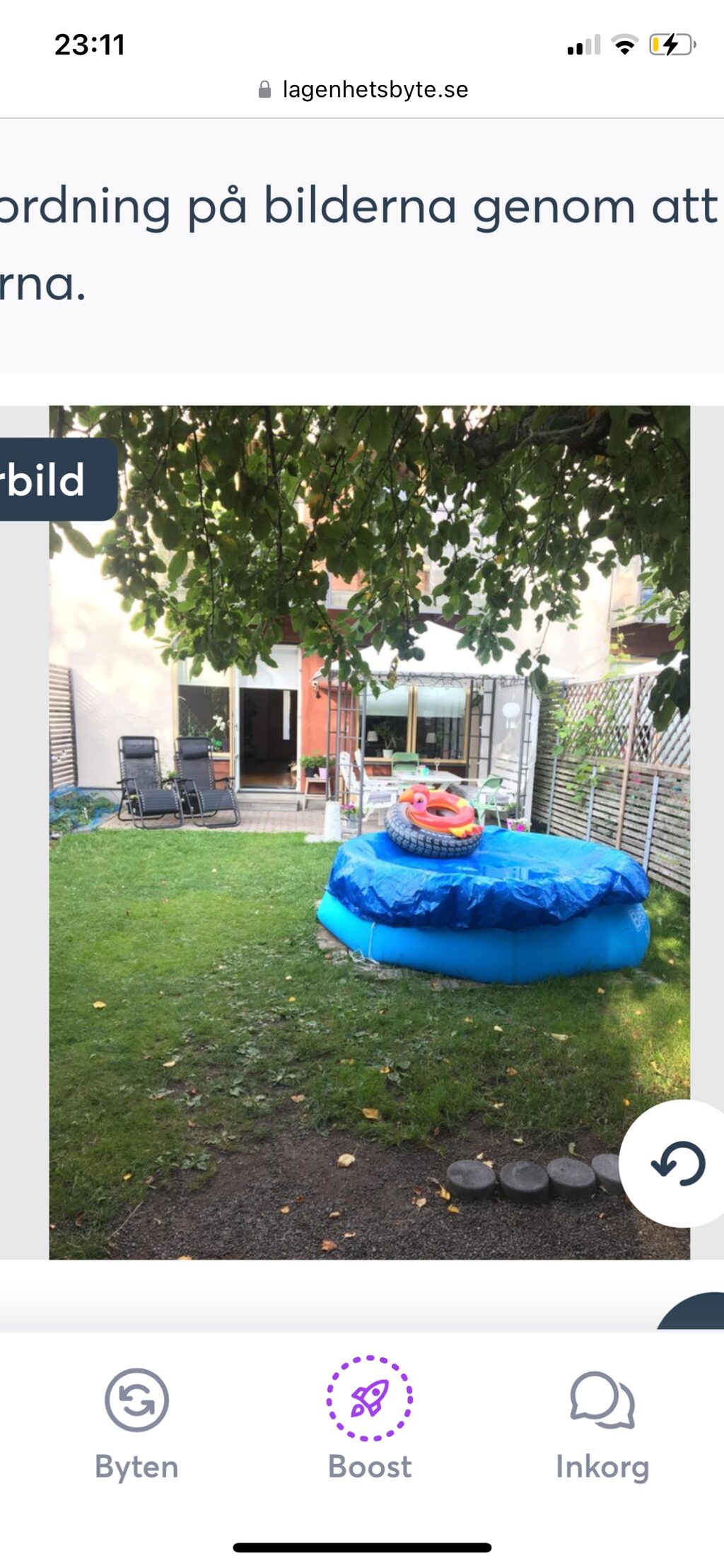 Lägenhetsbyte - Stålgatan 26