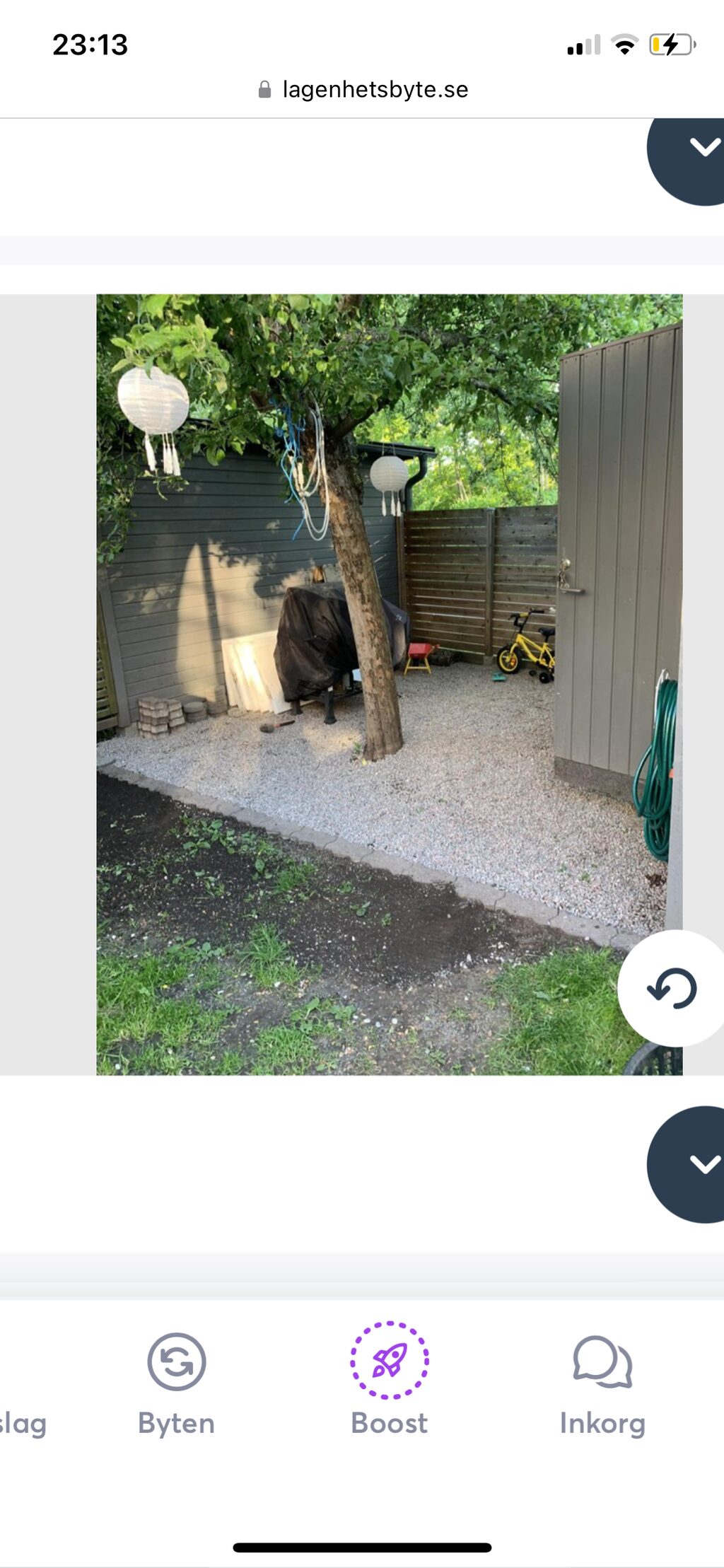 Lägenhetsbyte - Stålgatan 26