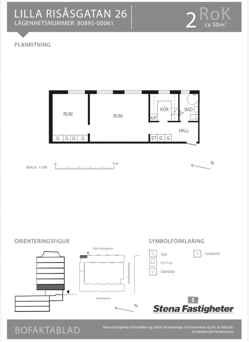 Lägenhetsbyte - Lilla Risåsgatan 26