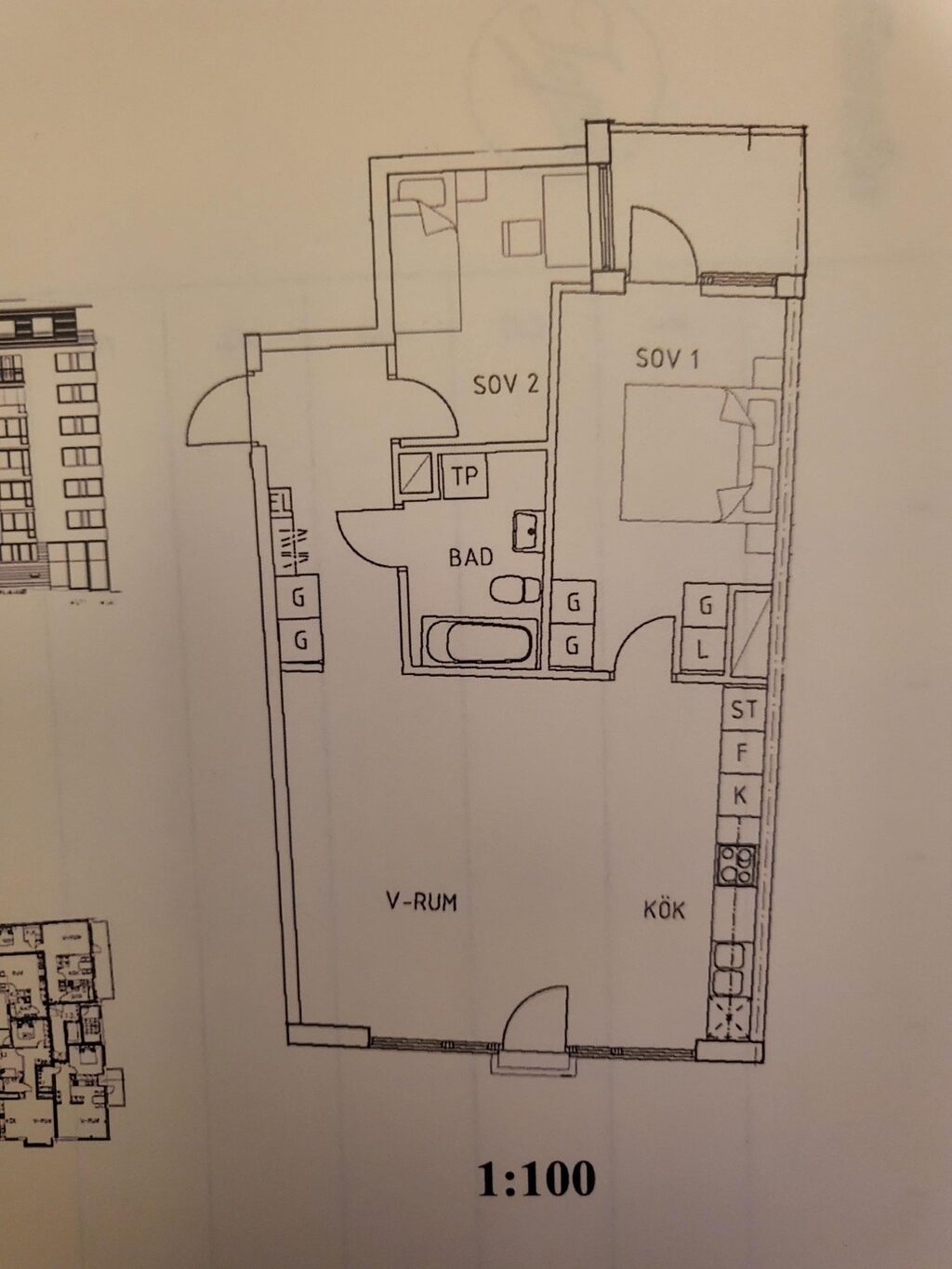 Lägenhetsbyte - Franzéngatan 22