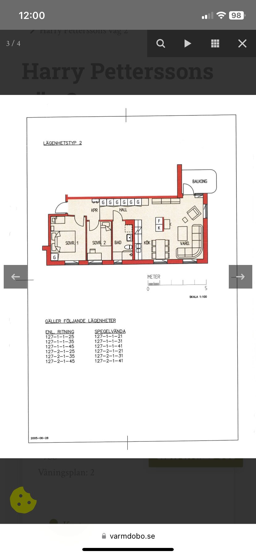 Lägenhetsbyte - Harry petterssons väg 2