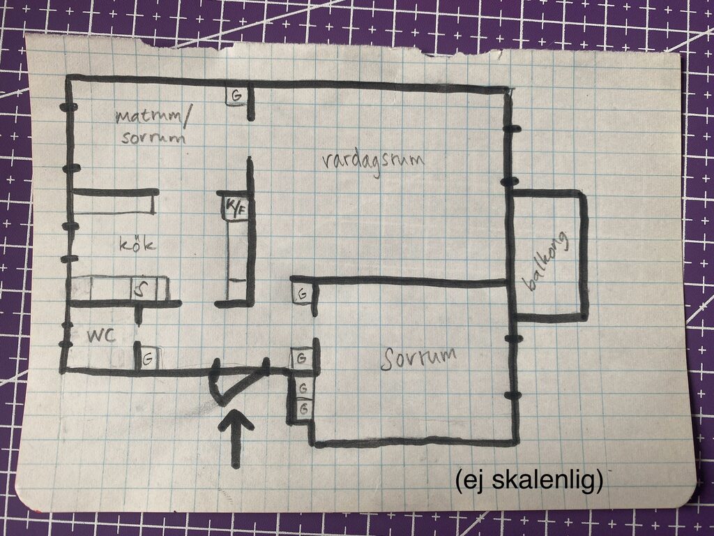 Lägenhetsbyte - Hypoteksvägen 6