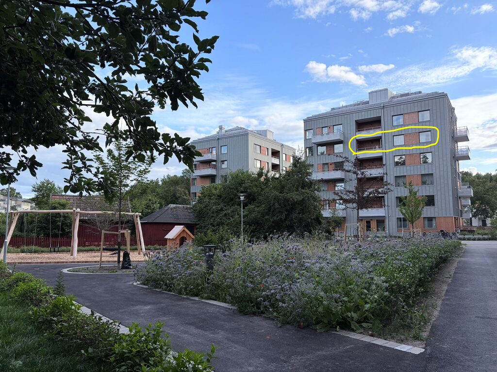 Lägenhetsbyte - Åkeshovsvägen 12C
