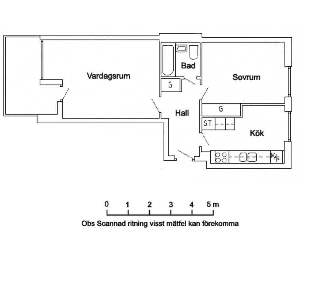 Lägenhetsbyte - Hertings allé 3D