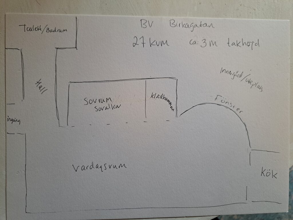 Lägenhetsbyte - Birkagatan 9