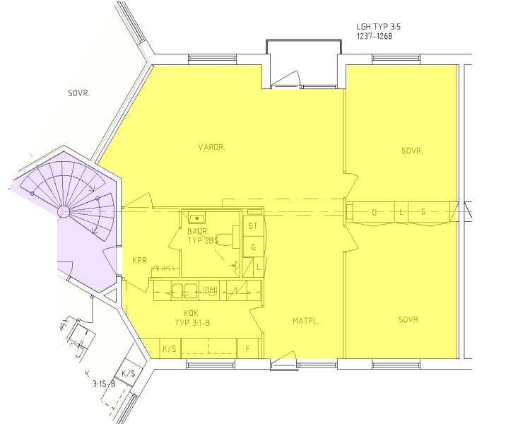 Lägenhetsbyte - Hagvägen 38