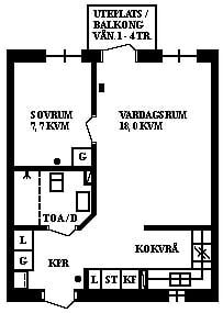 Lägenhetsbyte - Teaterallén 36