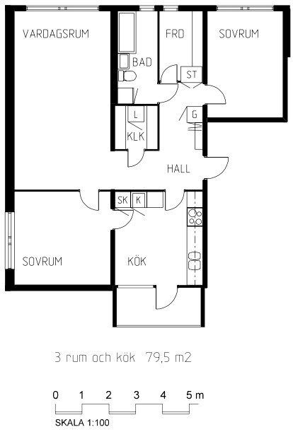 Lägenhetsbyte - Jungmansgatan 13