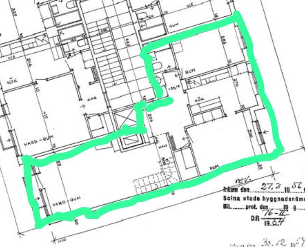 Lägenhetsbyte - Ekensbergsvägen 91