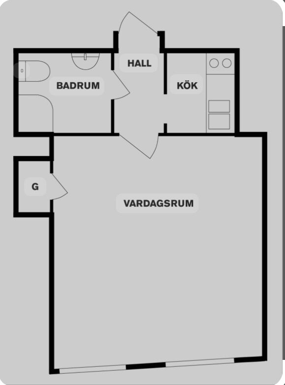 Lägenhetsbyte - Långholmsgatan 14