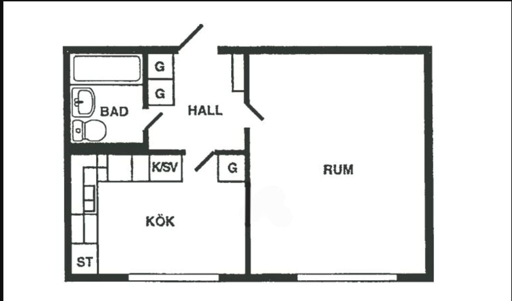 Lägenhetsbyte - Hasselgatan 15