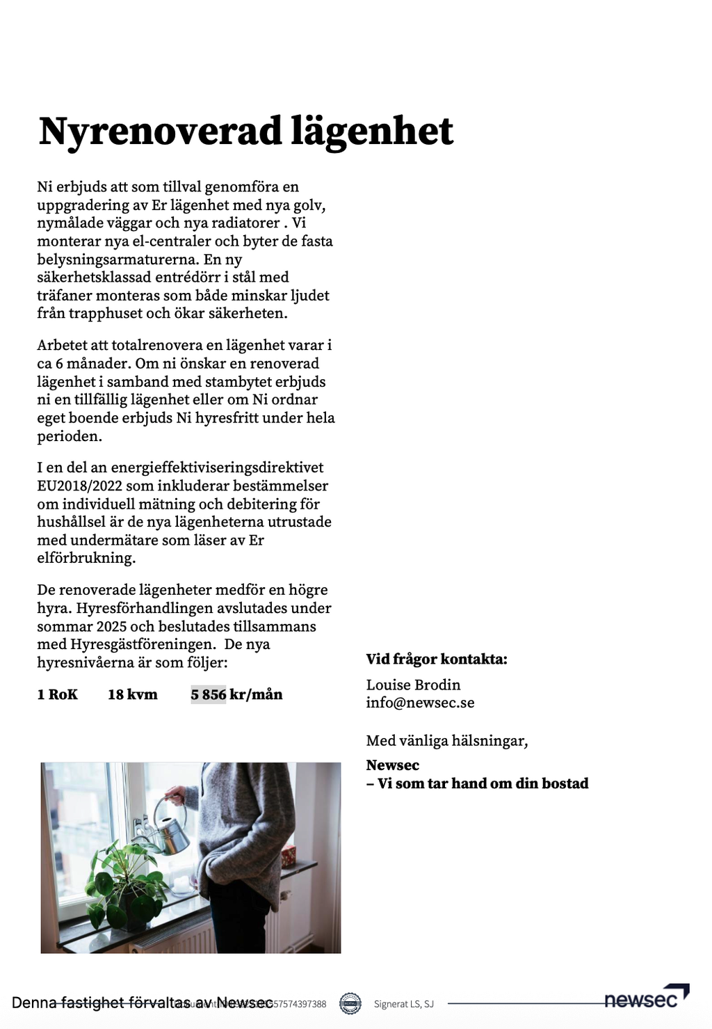 Lägenhetsbyte - Jungfrudansen 86