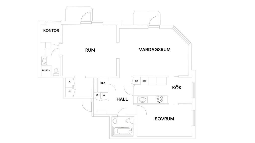 Lägenhetsbyte - Hästholmsvägen 15