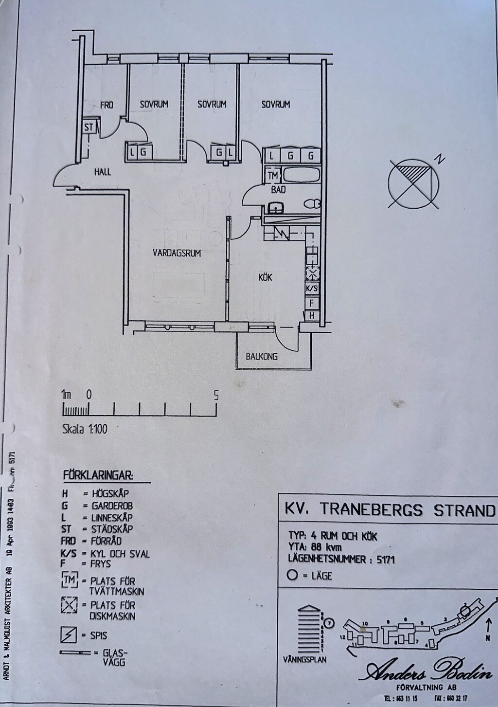 Lägenhetsbyte - Tranebergs strand 51
