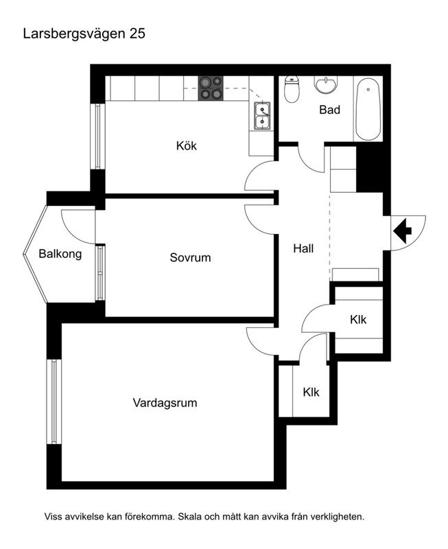 Lägenhetsbyte - Larsbergsvägen 27