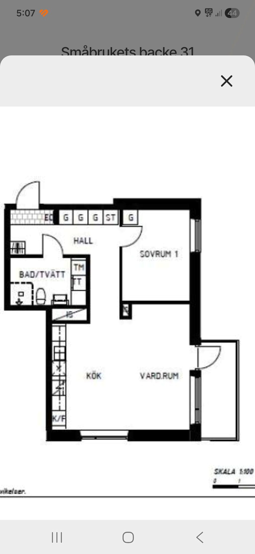 Lägenhetsbyte - Småbrukets Backe 31