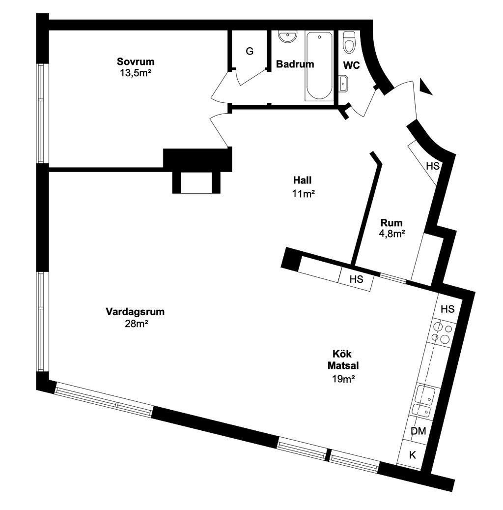 Lägenhetsbyte - Klippgatan 15