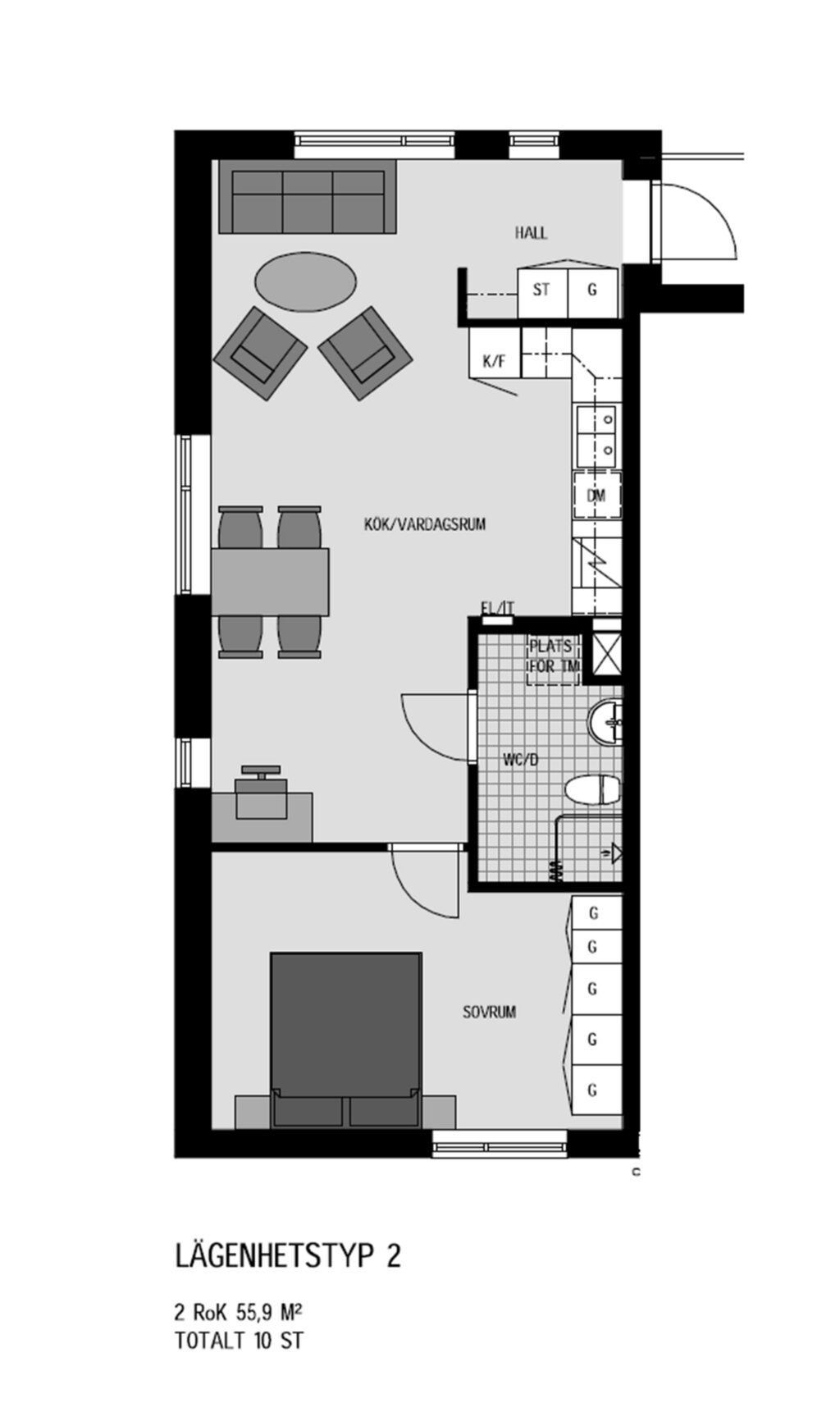 Lägenhetsbyte - Bergfotsvägen