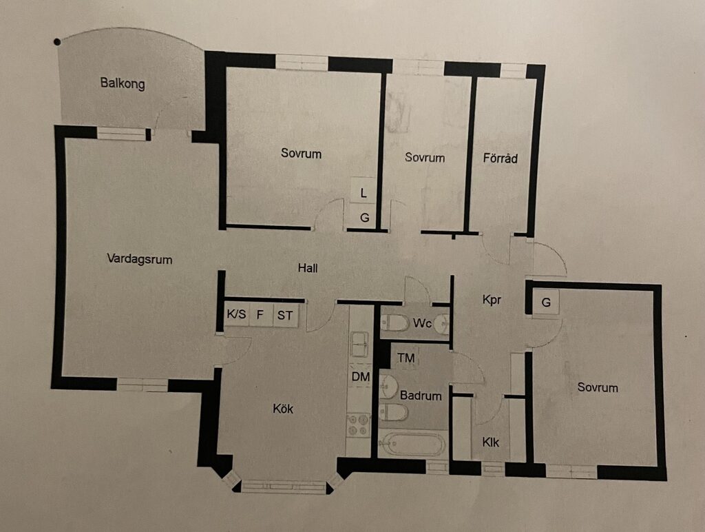 Lägenhetsbyte - Bergalidsgången