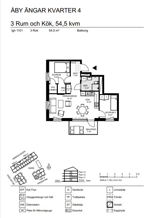 Lägenhetsbyte - Häggatan 5