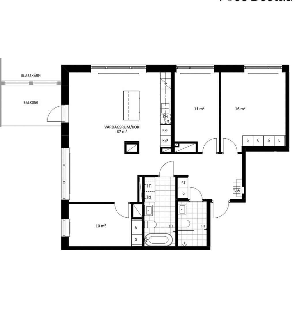 Lägenhetsbyte - Gärdes backe 1B
