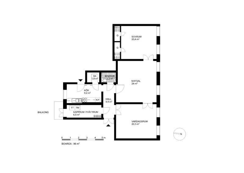 Lägenhetsbyte - Storgatan 1