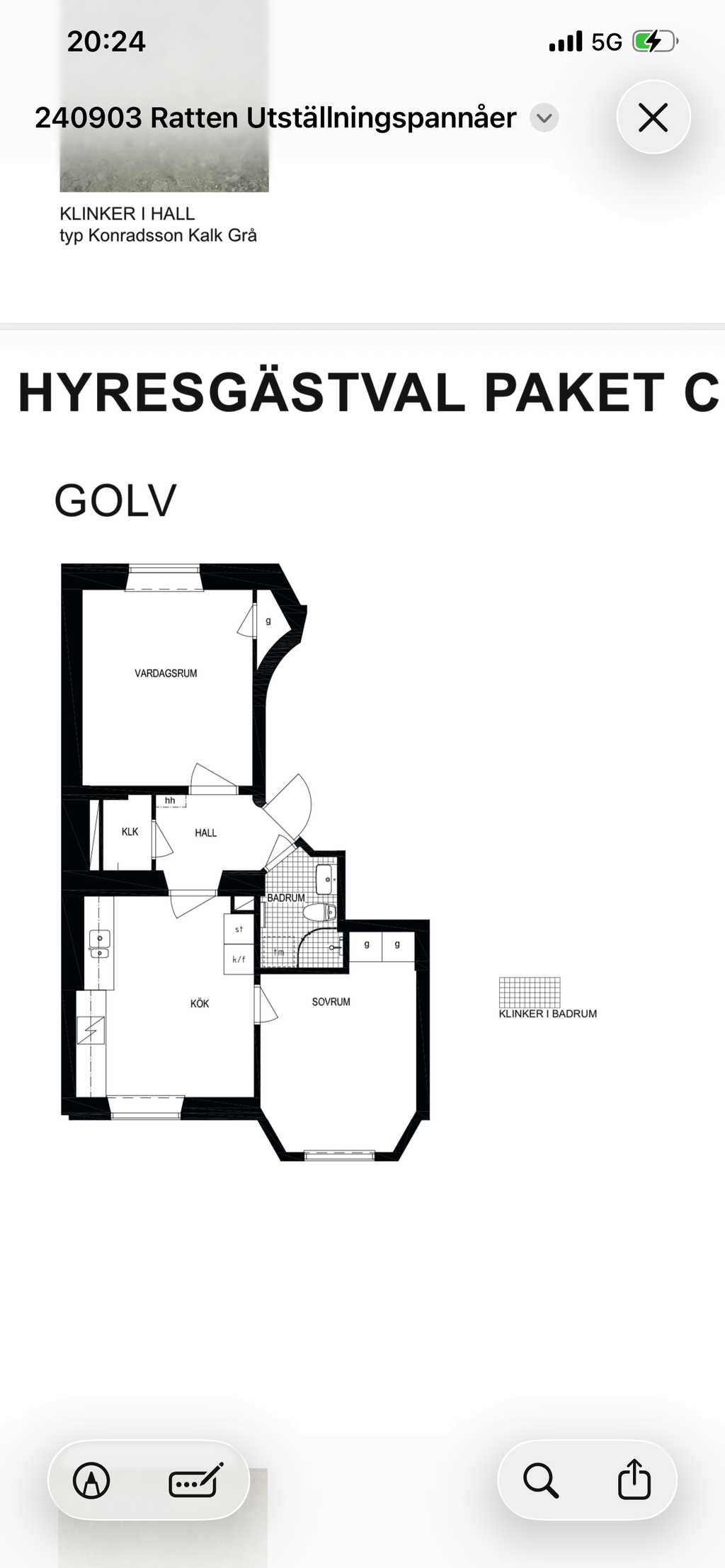 Lägenhetsbyte - Gröndalsvägen 31