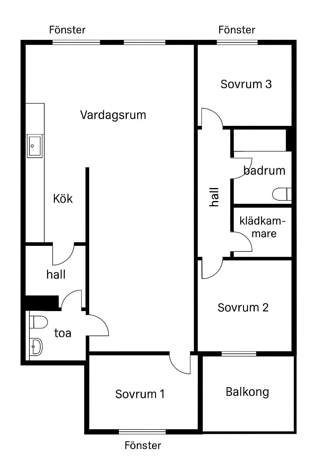 Lägenhetsbyte - Hamngatan 14